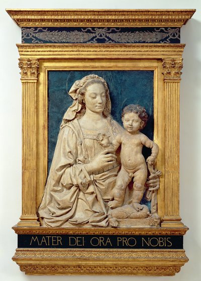 Madonna y Niño, c.1470 de Andrea del Verrocchio